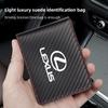 Кошелек для водительских прав, ID, держатель для кредитных карт для Lexus RX300 IS200 IS250 ES350 Ct200h UX250h NX300h RX350 ES300h RX400h LS GS