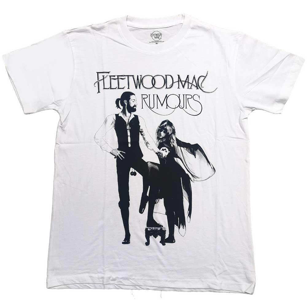Футболка Fleetwood Mac Обложка альбома Rumours Белая Рок-группа Новая