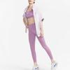 Nike Go Unleashed Series Solid High Intensity Quick-Dry Mid Rise Pocket Nine Point Tight Sports Leggings Women Leggings Dust-Purple DQ5695-536