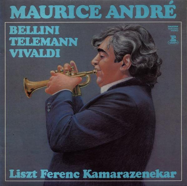Виниловая пластинка MAURICE ANDRE, BELLINI, TELEMANN, V - Камерный оркестр Ференца Листа / Bellin SLPX12143 Hungaroton 1978 Венгрия Классика Б/у