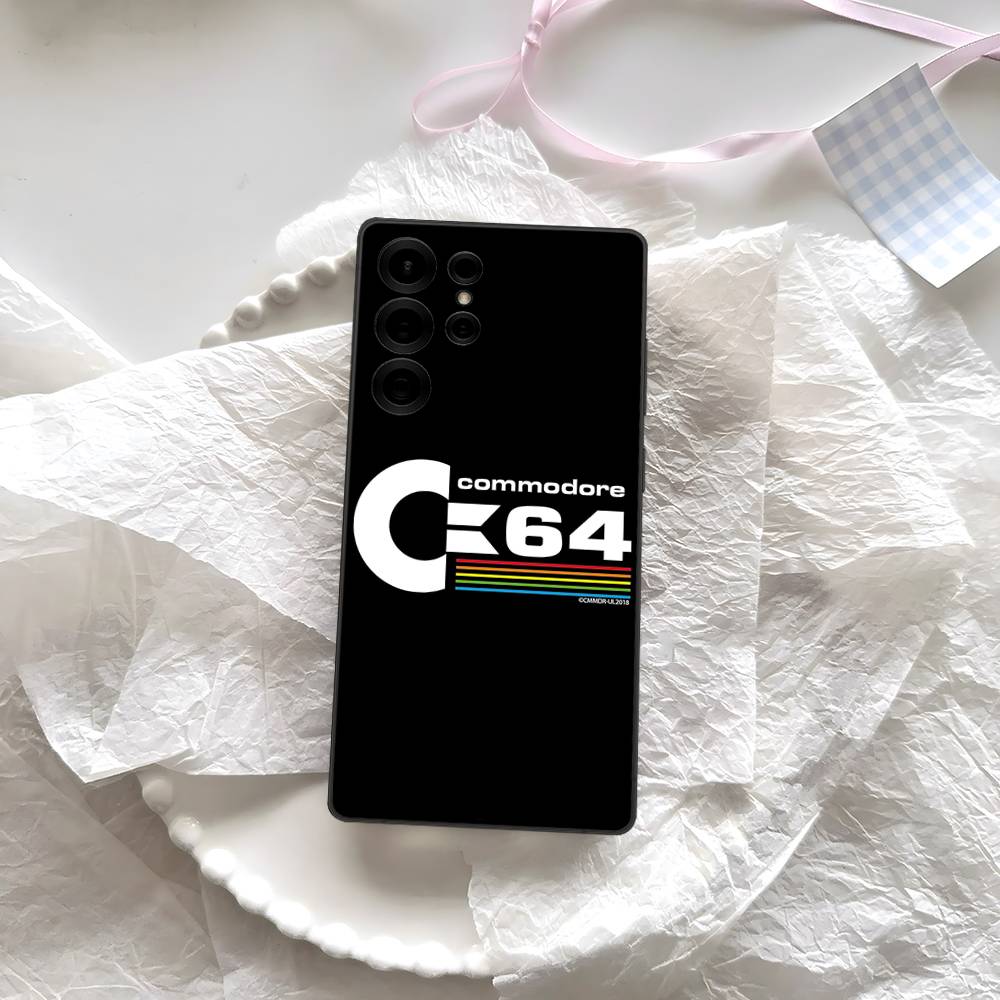 C-Commodore 64 Phone Case Silicone PC+TPU For Samsung S10 20 30 22 23 24 Plus Lite Ultra Cover