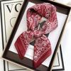 Luxury Polka Dot Silk Square Scarf Women Hijab Hair Bands Neckerchief Female Satin Shawl Ribbon Headband Fashion Wraps Bandana