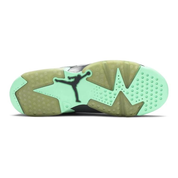 (GS) Air Jordan 6 'Green Glow' Kids' 543390-005