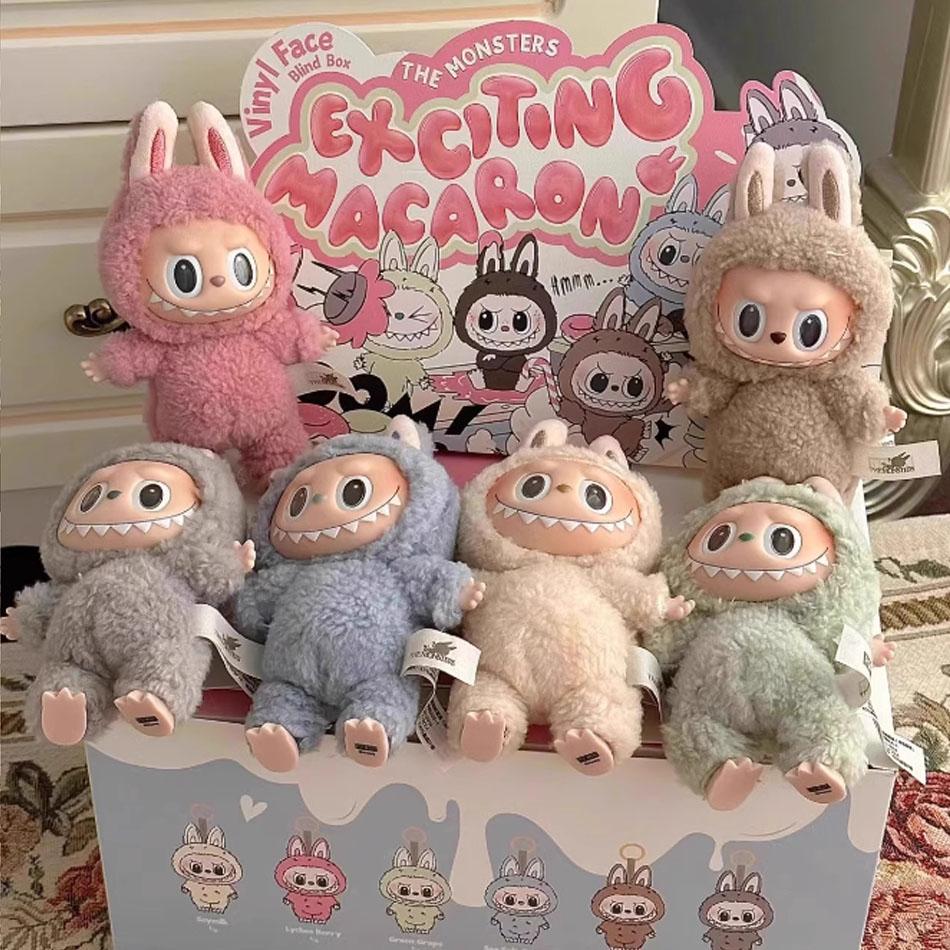 Labubu Exciting Blind Box Аниме Фигурки 17 см Милая Таинственная Коробка ПВХ Кукла и Хобби Украшения Монстры Виниловая Кукла Лицо