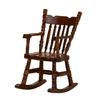 Реалистичное кресло-качалка, миниатюрная витрина Zakka, дисплей для ролевых игр, для энтузиастов кукольных домиков, масштаб 1/12, ретро-кресло