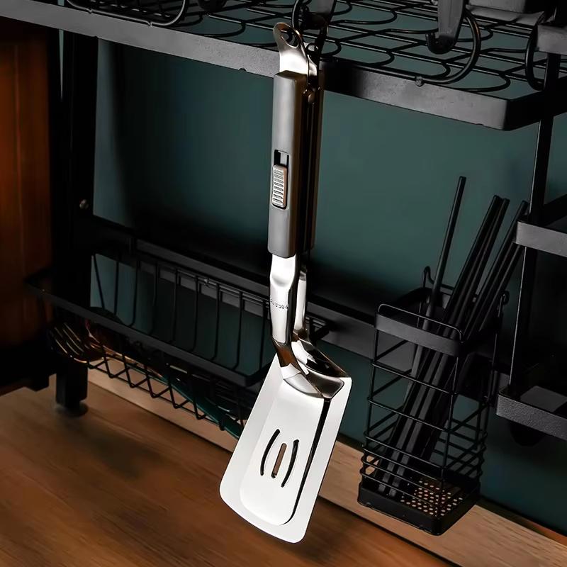 Зажим для стейка из нержавеющей стали, лопатка для переворачивания яиц, зажим для мяса на гриле, переворачивание хлеба, зажим для стейка, рыбы, кухонные щипцы