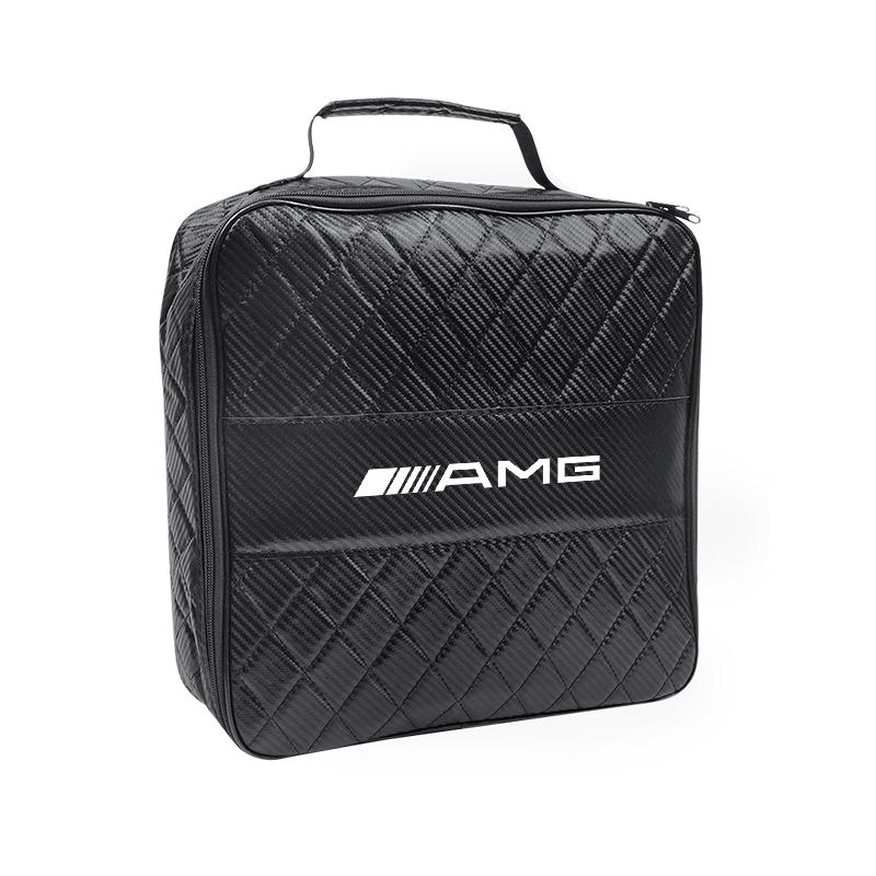 IXEA6 Electric Car Charging Gun Organizer Bag Waterproof Storage Bag Accessories Car Hub Cap For Mercedes Benz AMG W214 W205 W204 W206