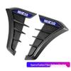 Universal Shark Fin Side Air Outlet Hood Fender Sticker for Car Decoration.