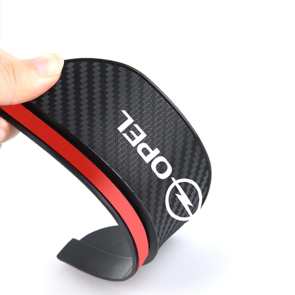 AAAYR1 Soft car rearview mirror Yuqing carbon fiber sticker auto parts modification For Opel Astra H G J Insignia Mokka Zafira Corsa