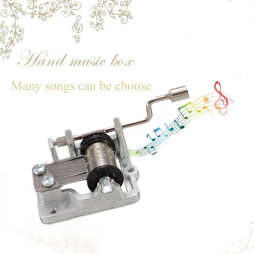 Подарок на день рождения, Рождество для детей, Механическая музыкальная шкатулка с ручным приводом, Рождественская песня, Декор, Коллекционные предметы