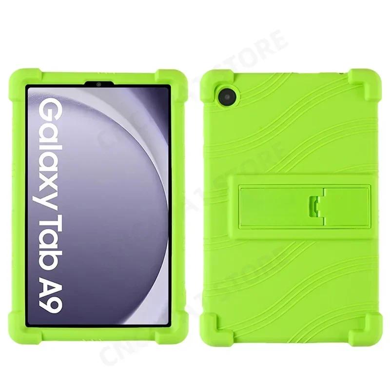 Чехол для планшета Samsung Tab A9 8.7" SM-X110 SM-X115 Мягкий силиконовый противоударный чехол для Galaxy Tab A9+ SM-X210 SM-X215 SM-X216B