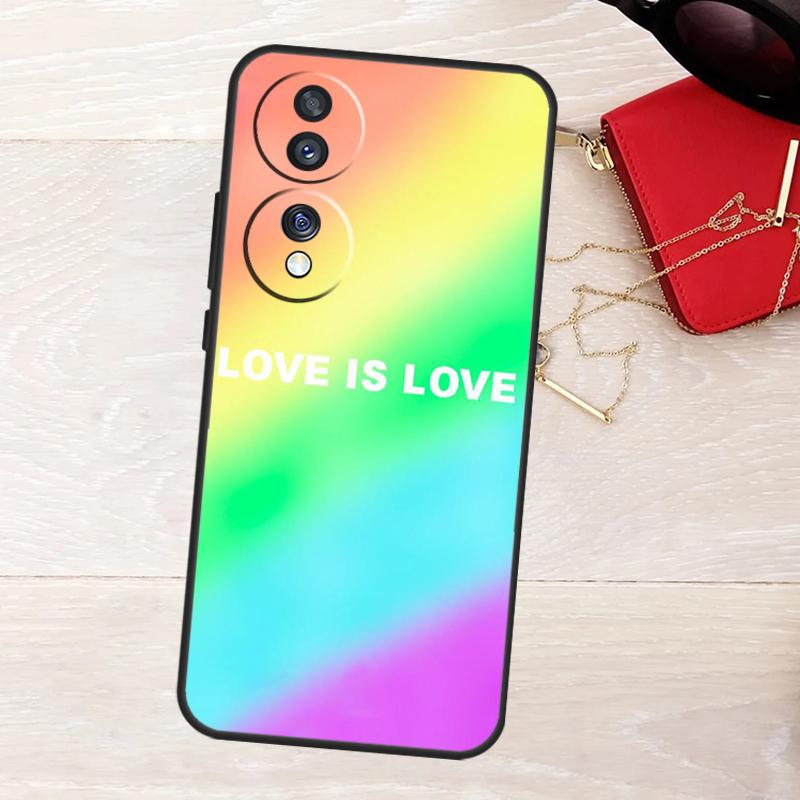 Gay Lesbian Lgbt Rainbow Pride Phone Case For Honor 90 70 50 Lite Magic 5 6 Pro X6 X7 X8 X9 X6a X7a X8a X9a X8b X9b Cover