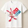 Футболка унисекс с маскотом Domino's Pizza, забавная
