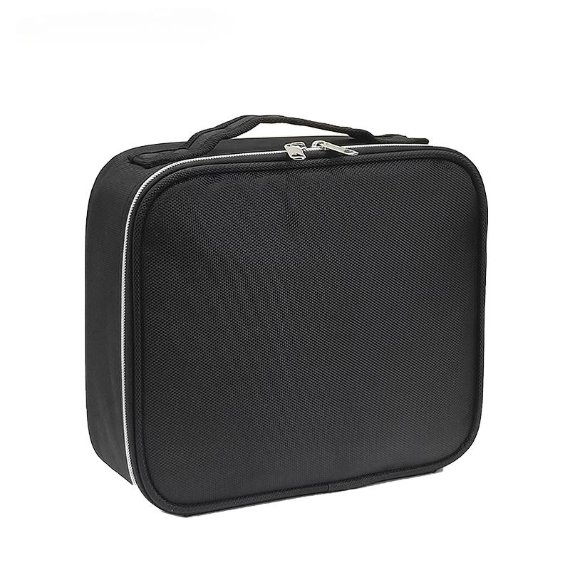 New Cosmetic Bag With Mirror Beauty Brush Makeup Bag Travel Necessary Waterproof Large Capacity Travel Tattoo Makeup Case