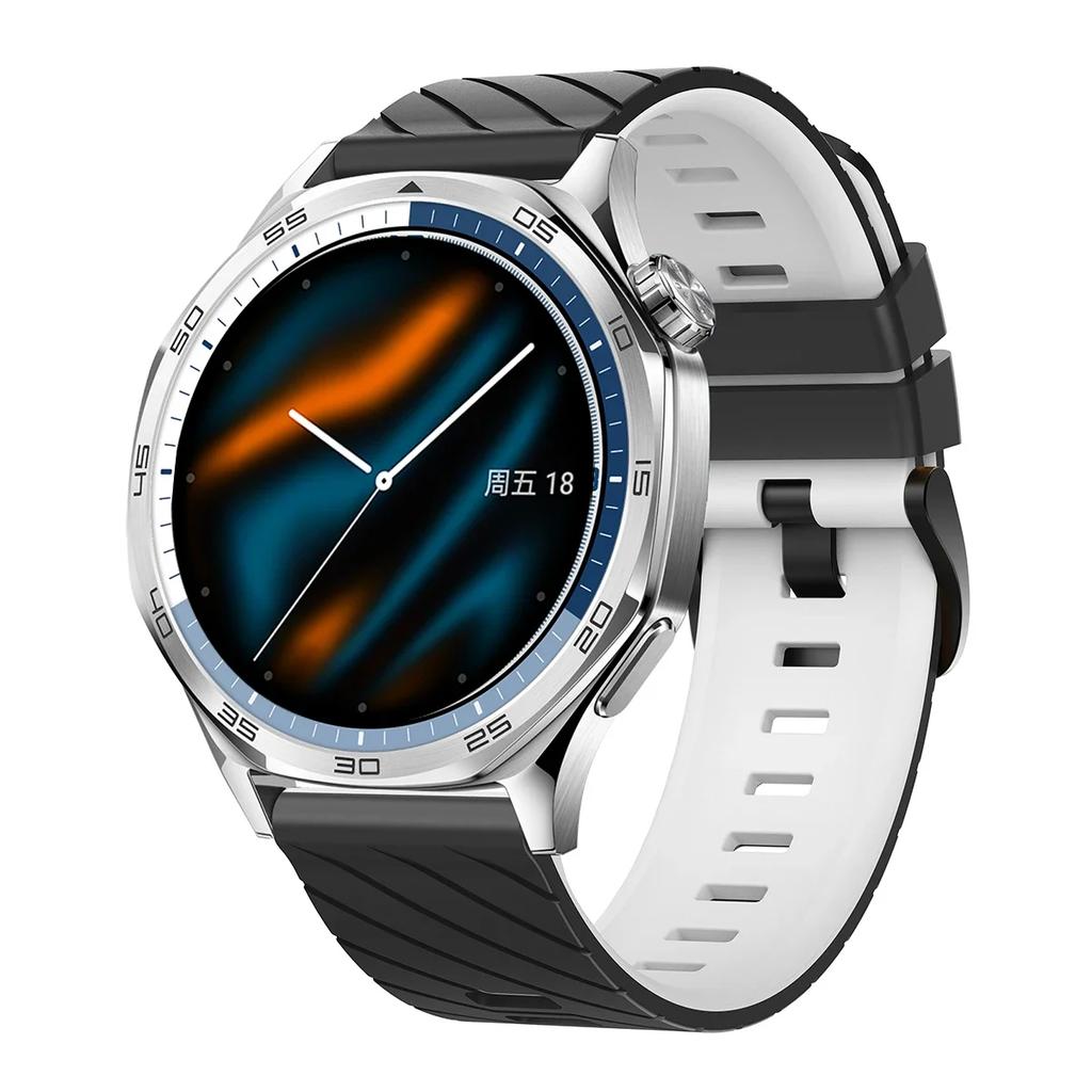 Сменный ремешок 22 мм для Amazfit Balance/GTR 4 3 2, силиконовый ремешок для часов Amazfit Bip 6 5/ Stratos 3 2 2S, регулируемый ремешок-браслет.