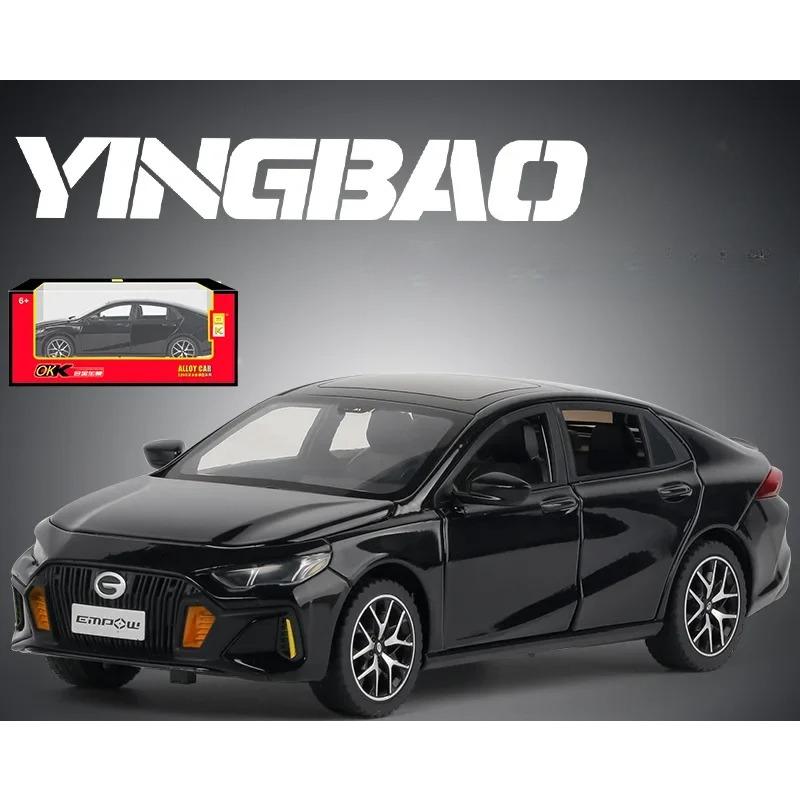 1/24 GAC Motor Trumpchi EMPOW YINGBAO сплав модель игрушечного автомобиля литые металлические литьевые звуковые и световые игрушки для детей транспортное средство