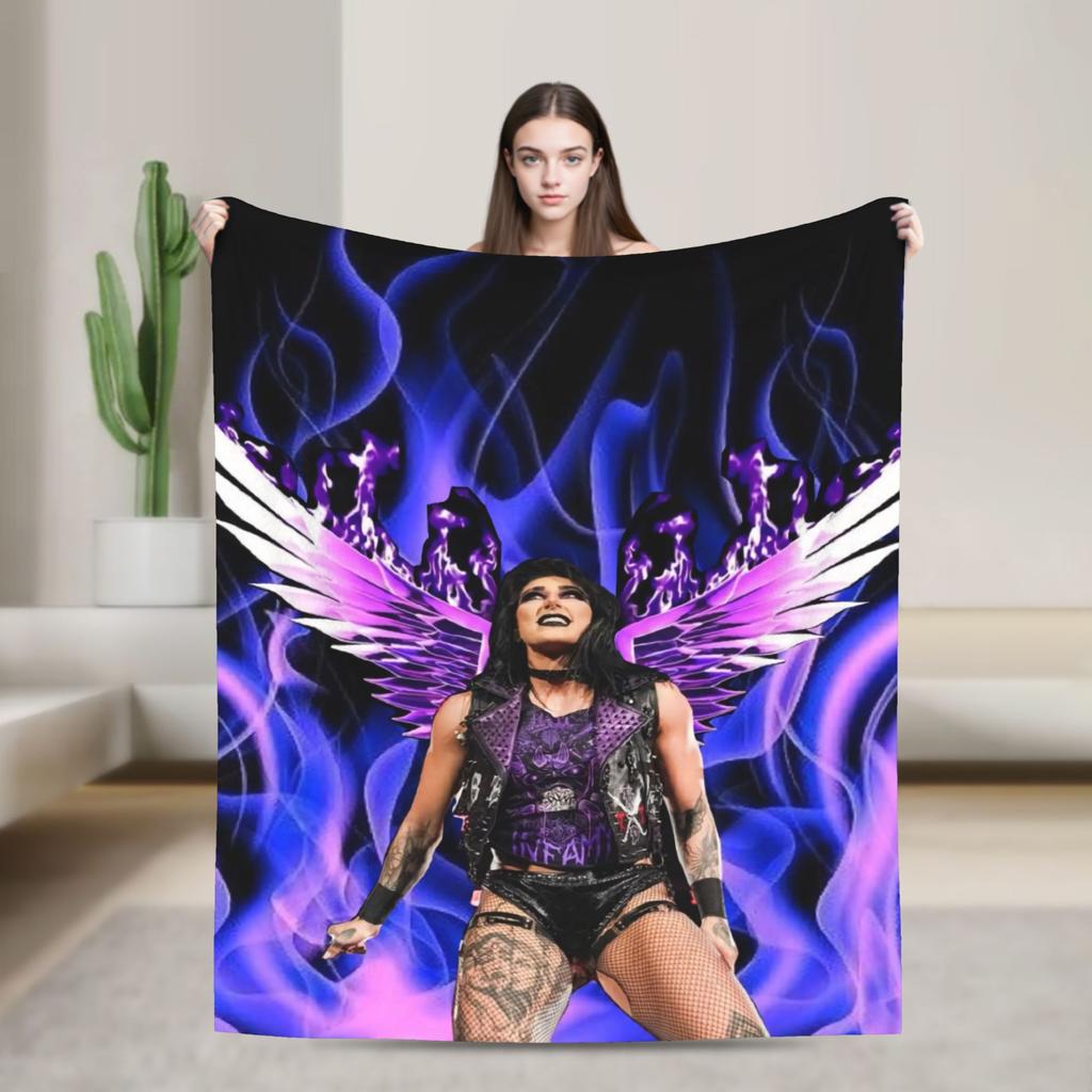 Рея Рипли Одеяла для рестлеров Теплое Мягкое Новинка Плюшевое Одеяло-плед для Девочек Мальчиков Уличное Фланелевое Покрывало Покрывало для Кровати