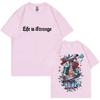 Горячая Игра Life Is Strange Футболка Унисекс Женская Повседневная Ретро Игрок Футболки Унисекс Женская Мода Винтажная Оверсайз Футболка с коротким рукавом
