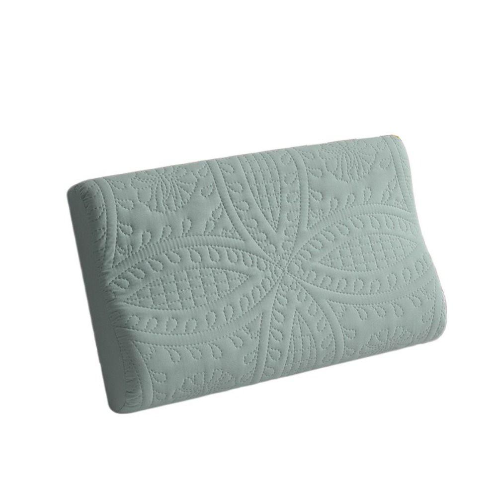 Soft Latex Pillowcase Waterproof Pillow Cover Comfortable Foam Pillow Case Household