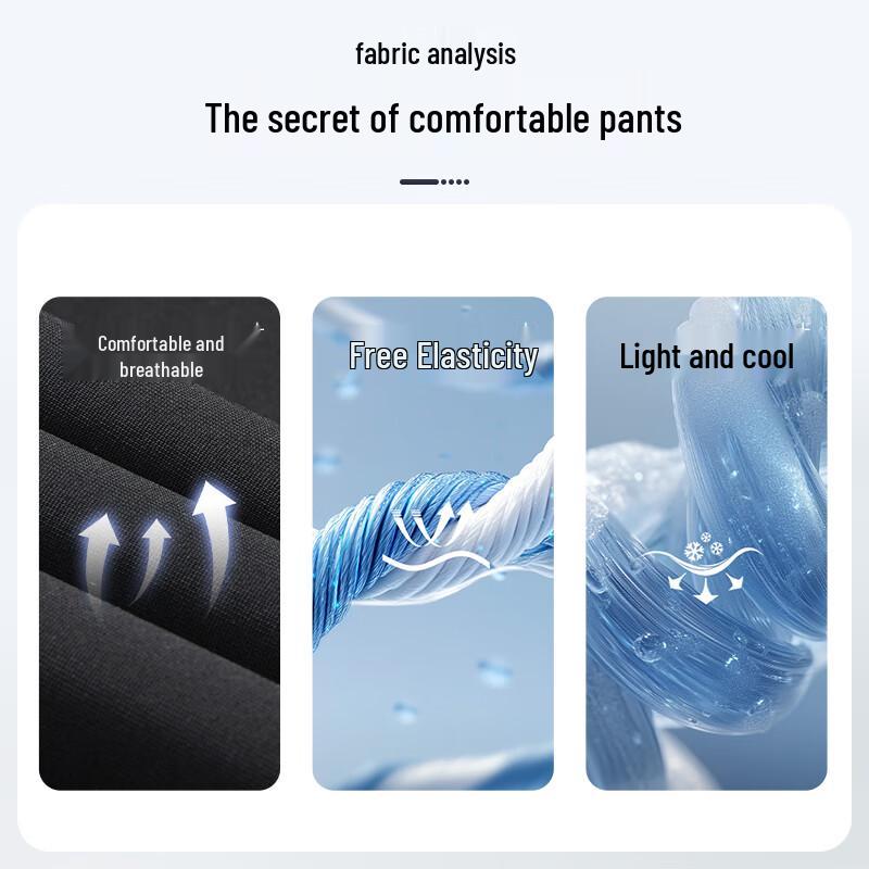 Shanshan Men's Straight-Leg Casual Dress Pants