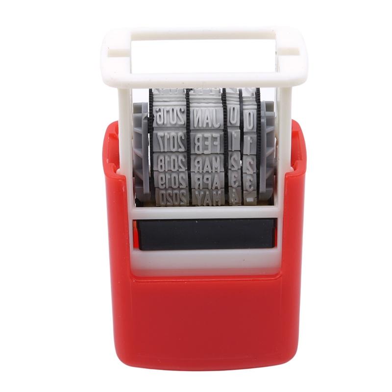 Handle Account Date Stamps Stamping Mud Set Mini Self-Inking Stamps Scrapbooking Office Supplies