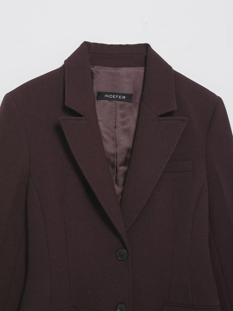 Женский костюм для поездок на работу: Новый комплект из куртки Temperament и брюк с высокой талией 2118797