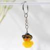 Fun and Vibrant Bag Pendant Creative Duck Pendant Keychain/Ear Rings Decorations