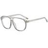 New fashion retro casual double beam polygonal sunglasses ins personalized versatile travel street photo sunscreen sunglasses