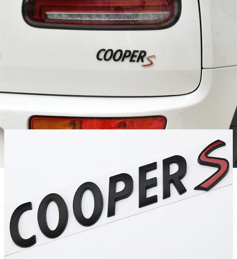 3D Металлический Задний Значок для Автомобиля Mini Cooper F55 F56 F54 Countryman Clubman JCW R56 R60 F60 Передняя Наклейка-Эмблема Аксессуары