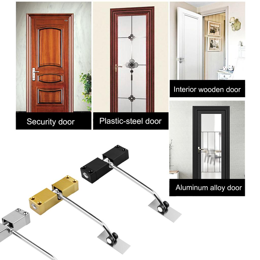 Автоматический доводчик двери Регулируемый пружинный доводчик двери Тихий пружинный доводчик двери Модернизация для дома и офиса