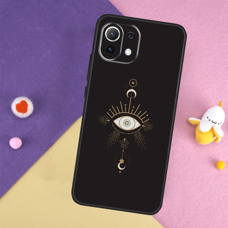 Синий чехол 'Сглаз' для Xiaomi 14T 11T 12T 13T Pro 13 14 15 Ultra POCO X7 Pro X3 X5 X6 F5 F6 M6 Pro