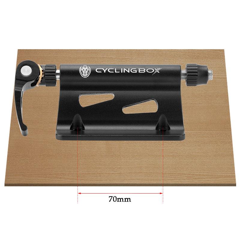 Крепление для вилки велосипеда, быстросъемный велосипедный блок, алюминиевый сплав, передняя вилка, фиксированный зажим, стойка для горного велосипеда