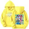 Girls Top Kpop Hunters Witch Hunt Pattern Children's Girls Hooded Hoodie