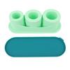 Hollow Cylinder Ice Cube Tray Quick Release Silicone High Low Temperature Resistant with Lid 3 Hollow Cylinder Ice Cube