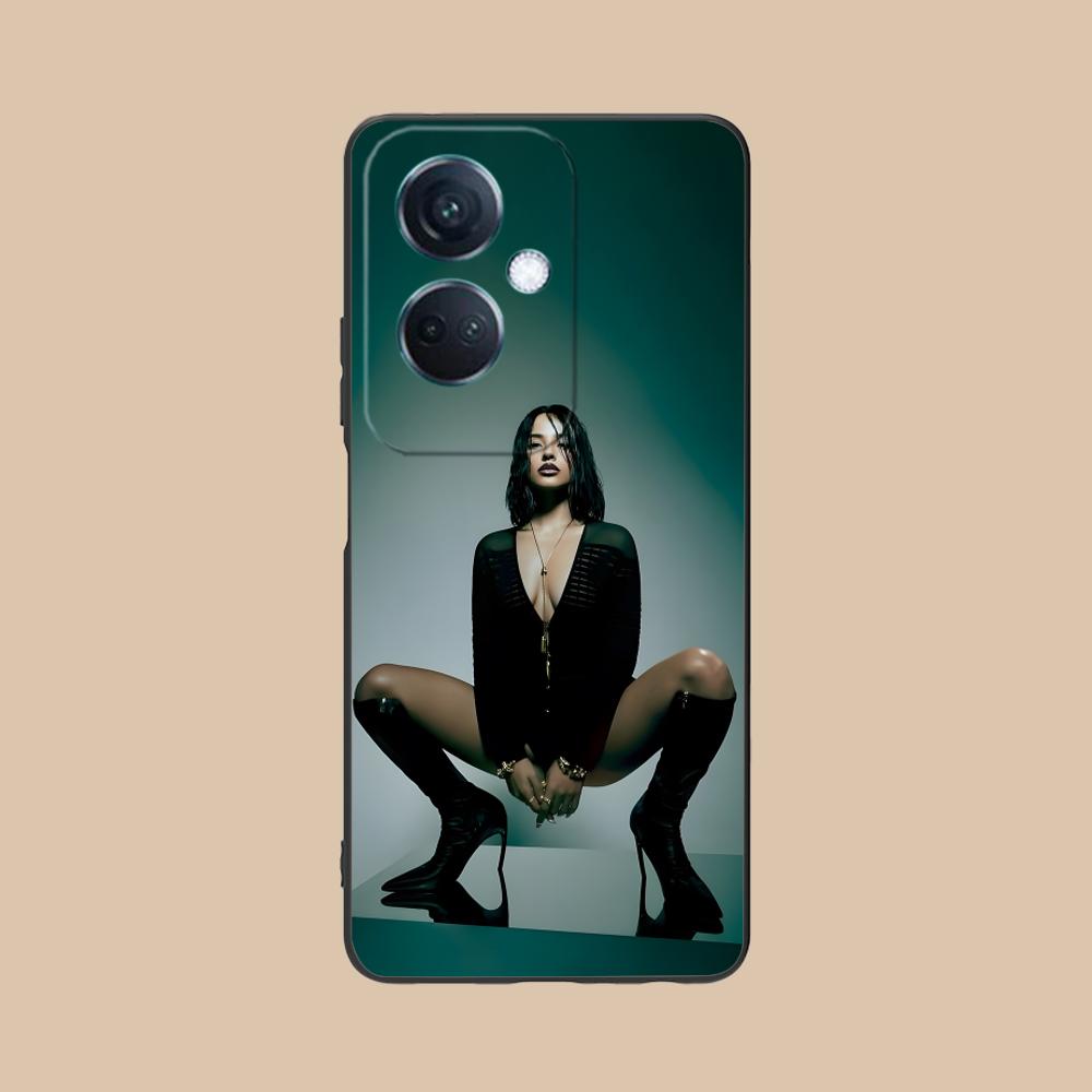 Модный матовый чехол из ТПУ Becky G для мобильного телефона OPPO Reno 14 13 12 11 10 9 8 7 6 5 F T Pro 5G с цветной печатью