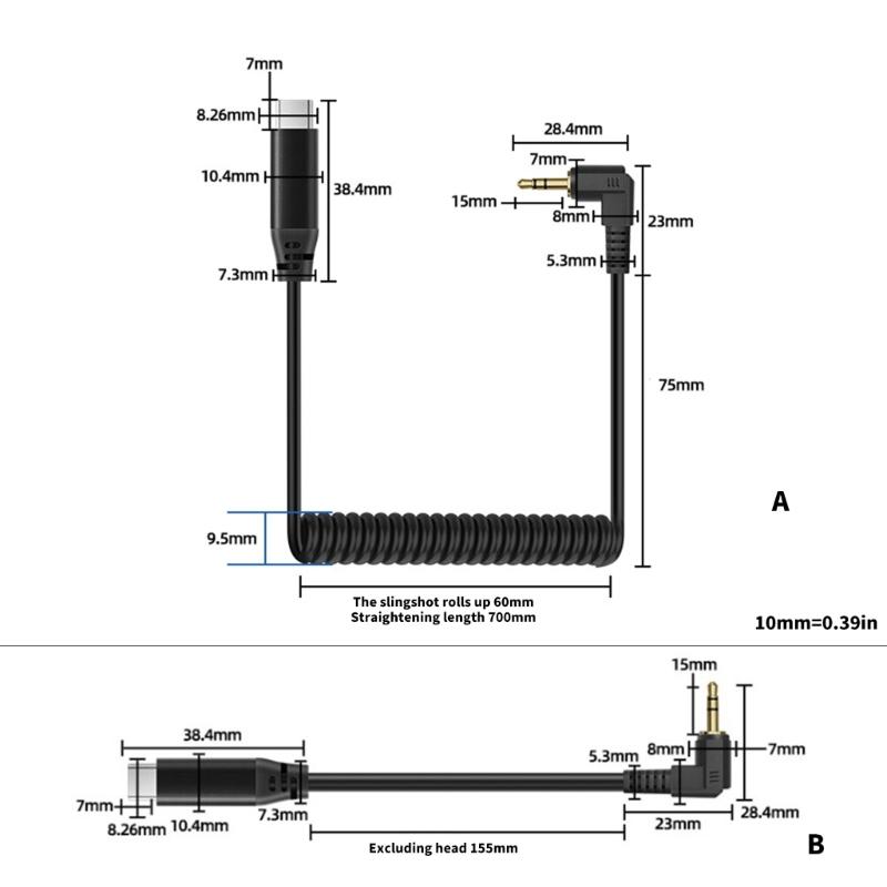 Прямой угол 3,5 мм штекер на USB C штекер Аудиокабель Hi-Fi передача звука для смартфонов, планшетов, ноутбуков Спиральный/Прямой