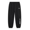 Loose Comfortable Cuffed Casual Pants Unisex Pants Black YKLU208-1
