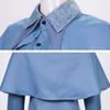 (Kids 120) Harry Potter Fleur Isabelle Delacour Cosplay Costumes Beauxbaton School Uniform Set for Kids Adults