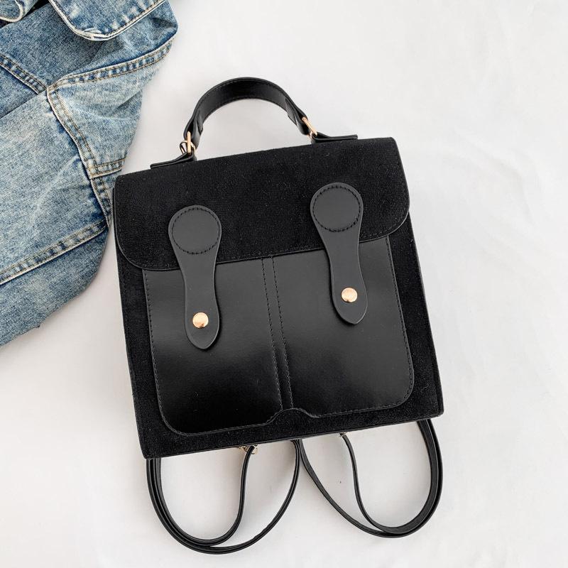 Сумка Niche Design для женщин, новый рюкзак, ретро-ручной корейский повседневный однотонный рюкзак