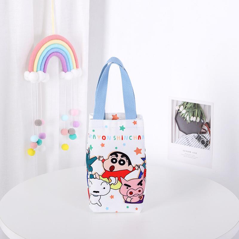 Crayon Shin Chan Cartoon Canvas Bag With Versatile Function For School And Travel Use
