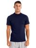 Mens Mock Neck Short Sleeve T Shirt Casual Solid Color Slim Fit Tee Top Undershirt Basic Wear