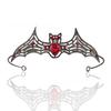 Sparkling Halloween Bat Hairband Metal Halloween Tiara Temperament Rhinestone Crowns  Gift