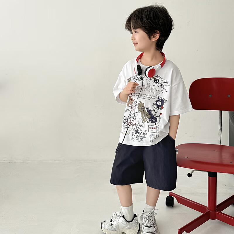 Boys' Quick-Dry Four-Way Stretch Summer Shorts