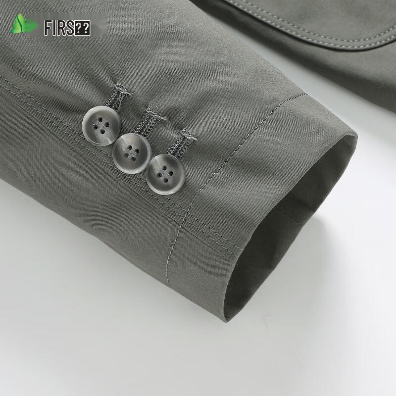 Мужской блейзер Shanshan, 100% хлопок, в стиле business casual