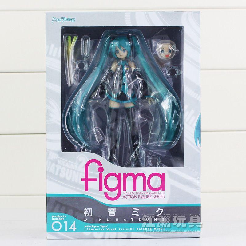 15cm Anime Vocaloid Hatsune Miku Action Figma Figure For Kids In Box**