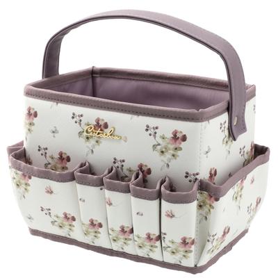 Nitori Deco Home Косметичка Цветочный узор WH 5811195 IB-i-W