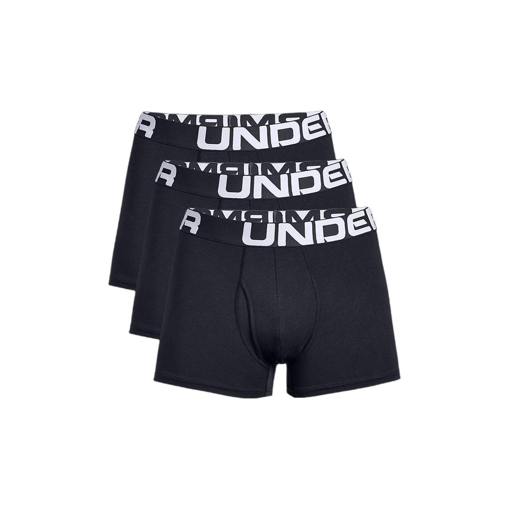Under Armour Повседневное спортивное удобное нижнее белье, 3 пары мужского нижнего белья, черное 1327424-001