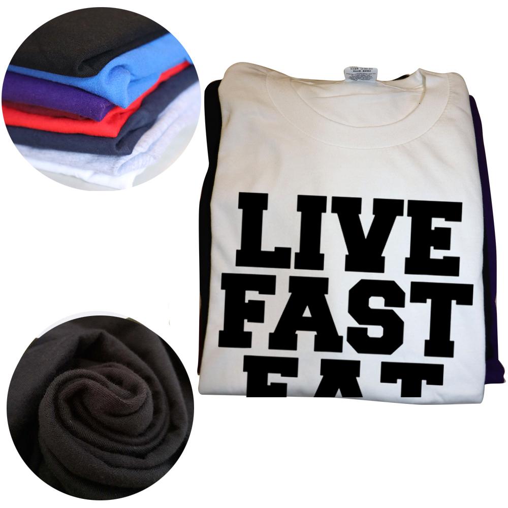 Новинка Потрясающие Живи Быстро Ешь Задницу Забавная Цитата Футболки Графический Хлопок Уличная Одежда Короткий Рукав Подарки на День Рождения Летняя Футболка