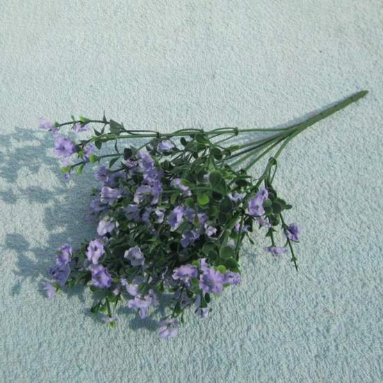 Искусственный цветок гипсофилы, цветущее растение, домашний декор для свадьбы, вечеринки, сада и офиса