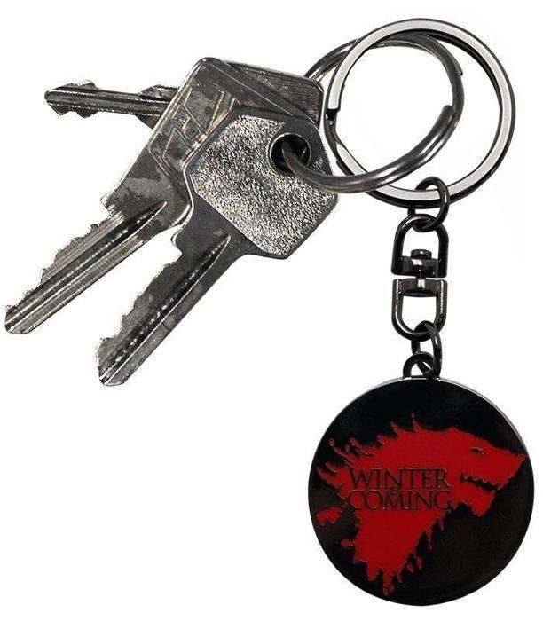 Брелок Игра Престолов - ABYstyle - Зима близко - Старк окровавленный - Высококачественный металл